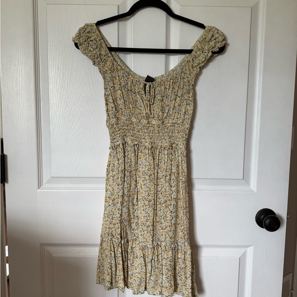 Wild Fable Floral Smocked Mini Dress